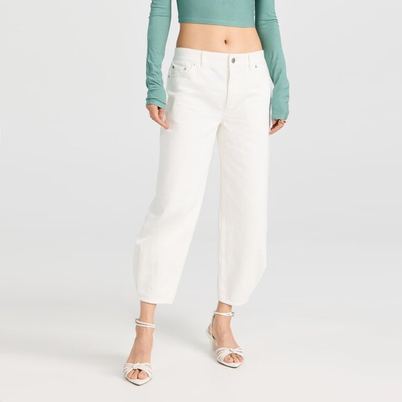 Tibi "Brancusi" Jeans in White, size 24 - Picture 12 of 15